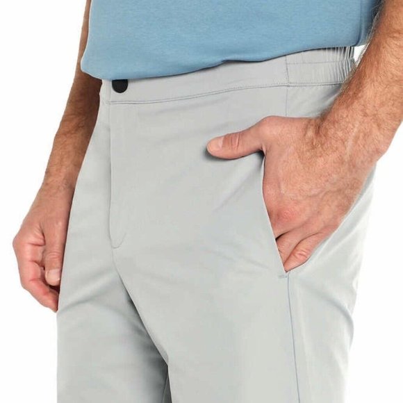 NWT Banana Republic Motion Tech Hybrid Pants Slacks Slim Fit Gray Men's size 30 - Picture 4 of 13